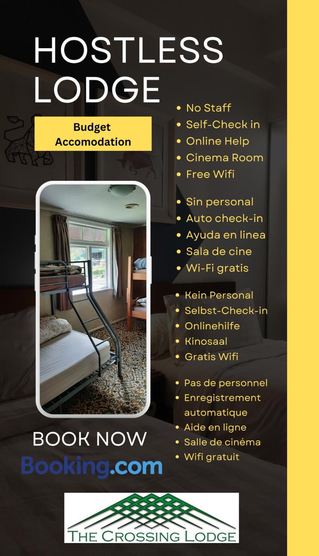 The Crossing Lodge & Backpackers Erua Luaran gambar